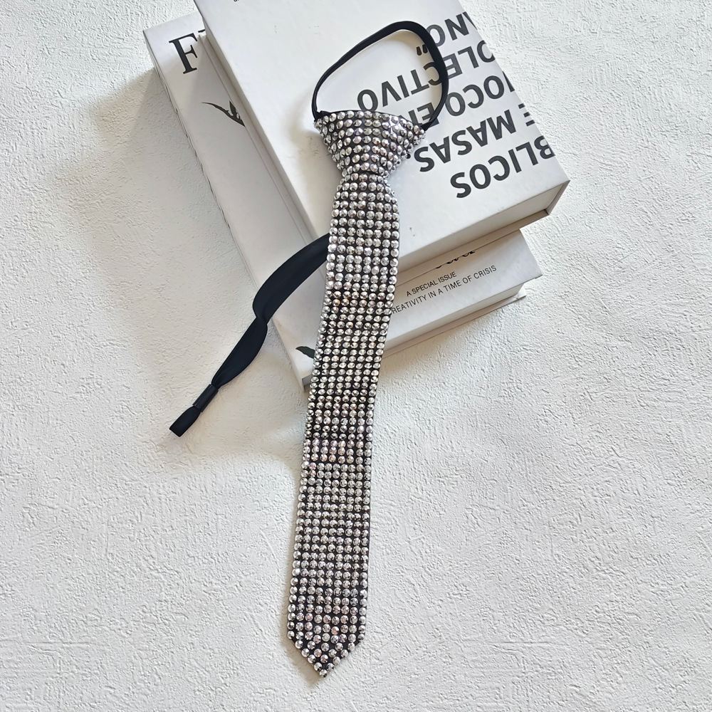 Men'S Formal Wear Jewelry - Retro Rhinestone Crystal Tie Unique Accessory