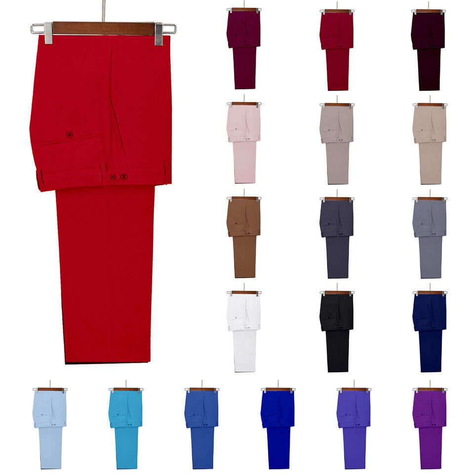 Men'S Formal Wear Big And Tall - Business Mens Pants Trousers Formal Groom