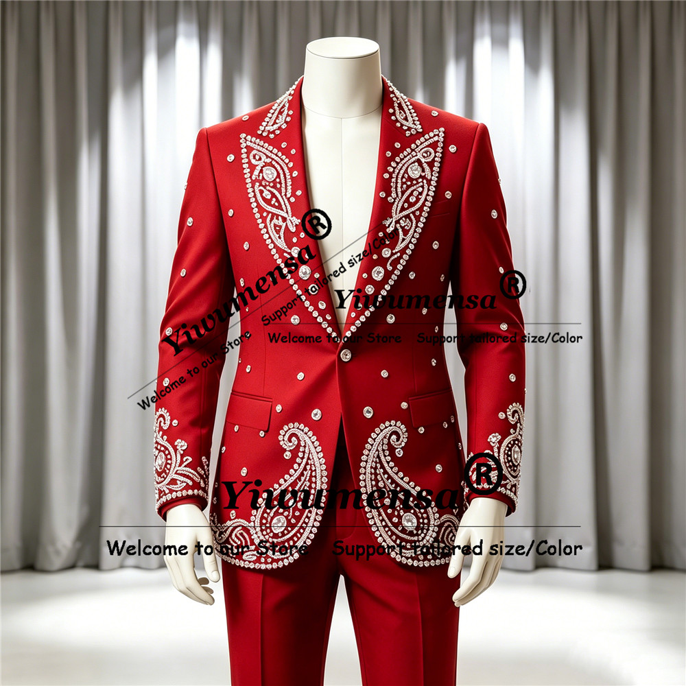 Sparkly Jewelry Stones Ornamen - Men'S Formal Wear Jewelry ulasan dan harga