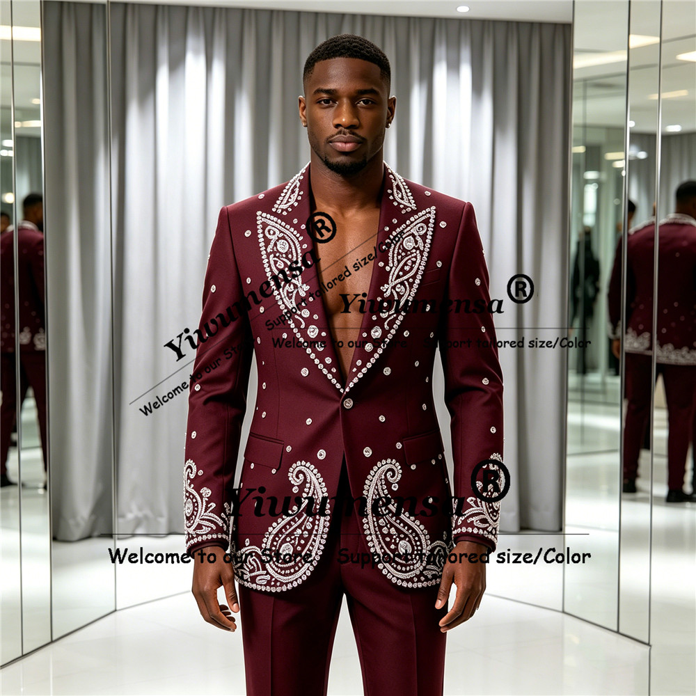 Sparkly Jewelry Stones Ornamen - Men'S Formal Wear Jewelry ulasan dan harga