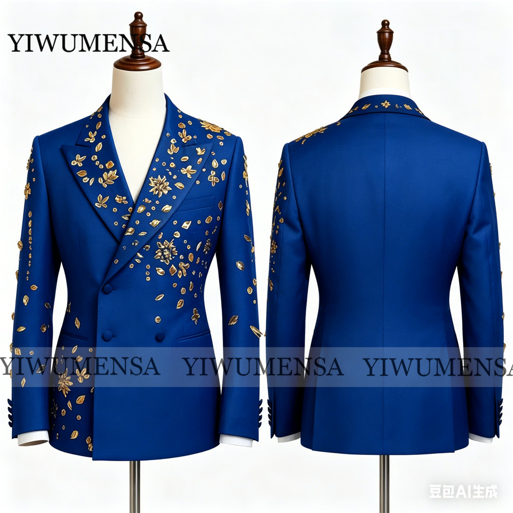 Brilliant Royal Blue Suits Men - Men'S Formal Wear Jewelry ulasan dan harga