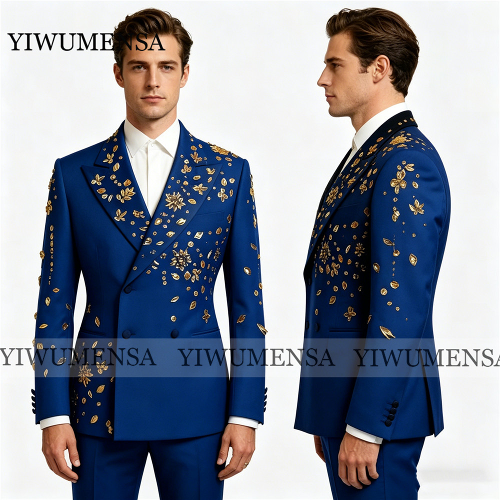 Brilliant Royal Blue Suits Men - Men'S Formal Wear Jewelry ulasan dan harga