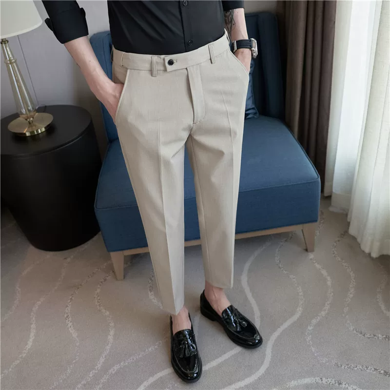 Plus Size 40 38 Men Elastic Wa - Men'S Formal Style ulasan dan harga