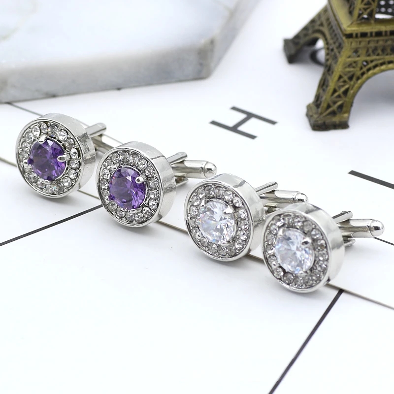 Delicate Tiny Round Cufflink F - Dress Shirt French Cuff ulasan dan harga