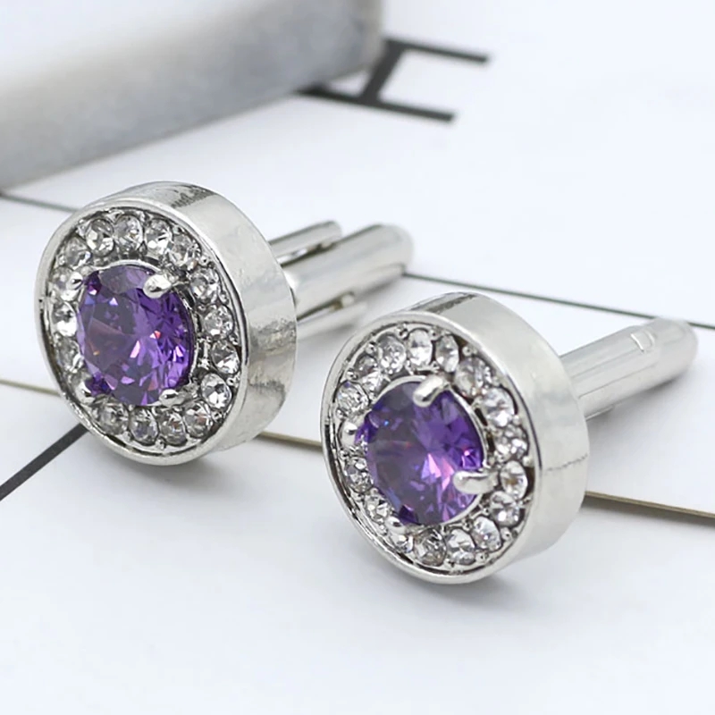 Delicate Tiny Round Cufflink F - Dress Shirt French Cuff ulasan dan harga