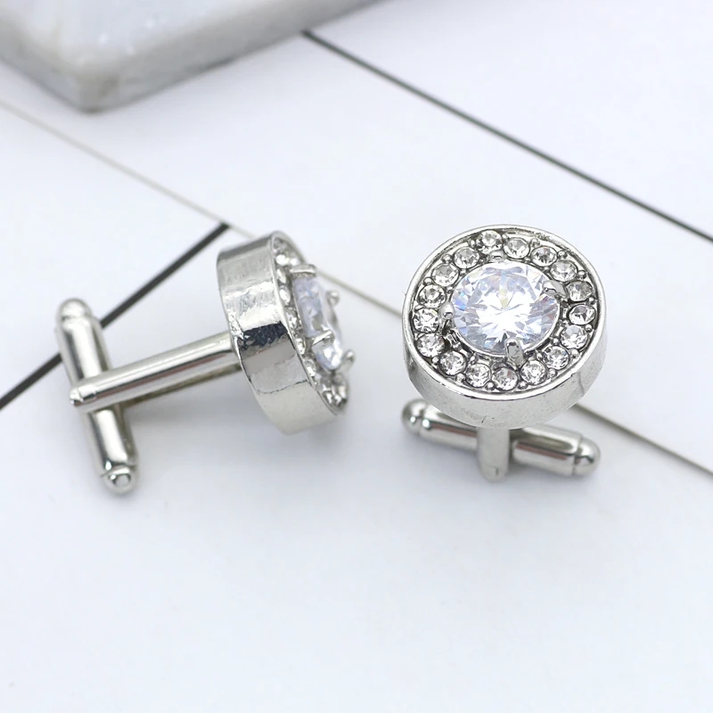Delicate Tiny Round Cufflink F - Dress Shirt French Cuff ulasan dan harga