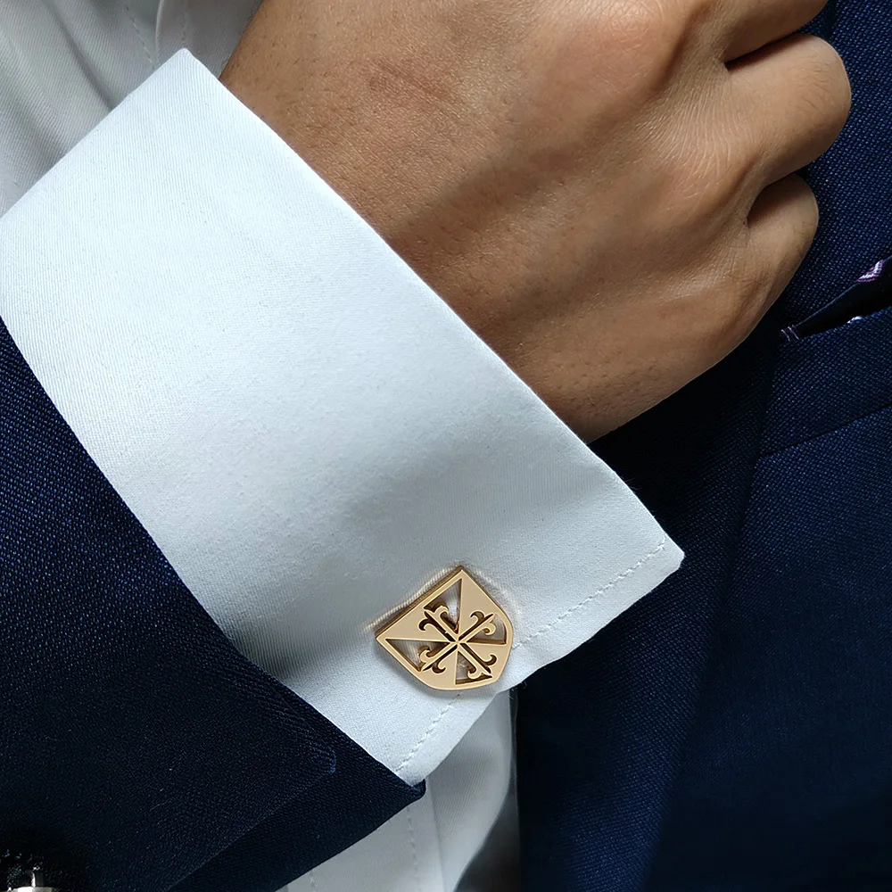 High-end Anchor Rudder Men's C - Dress Shirt French Cuff ulasan dan harga