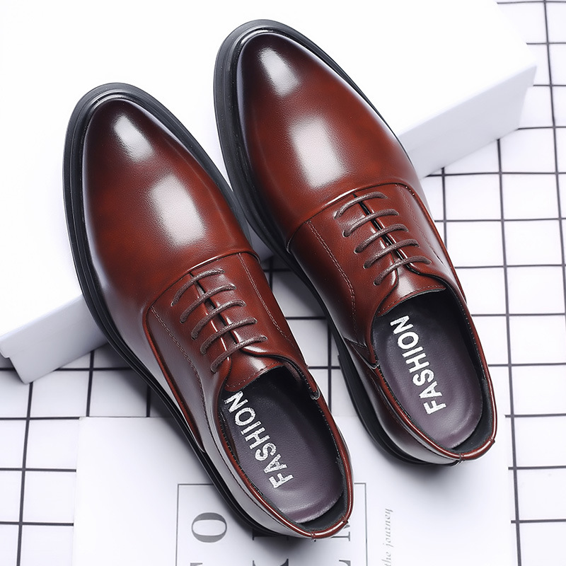 Men Dress Shoes Formal Oxfords - Men Formal Wear Office ulasan dan harga