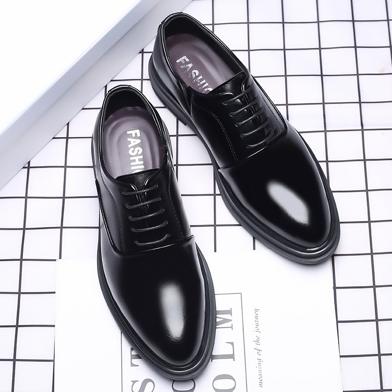 Men Dress Shoes Formal Oxfords - Men Formal Wear Office ulasan dan harga