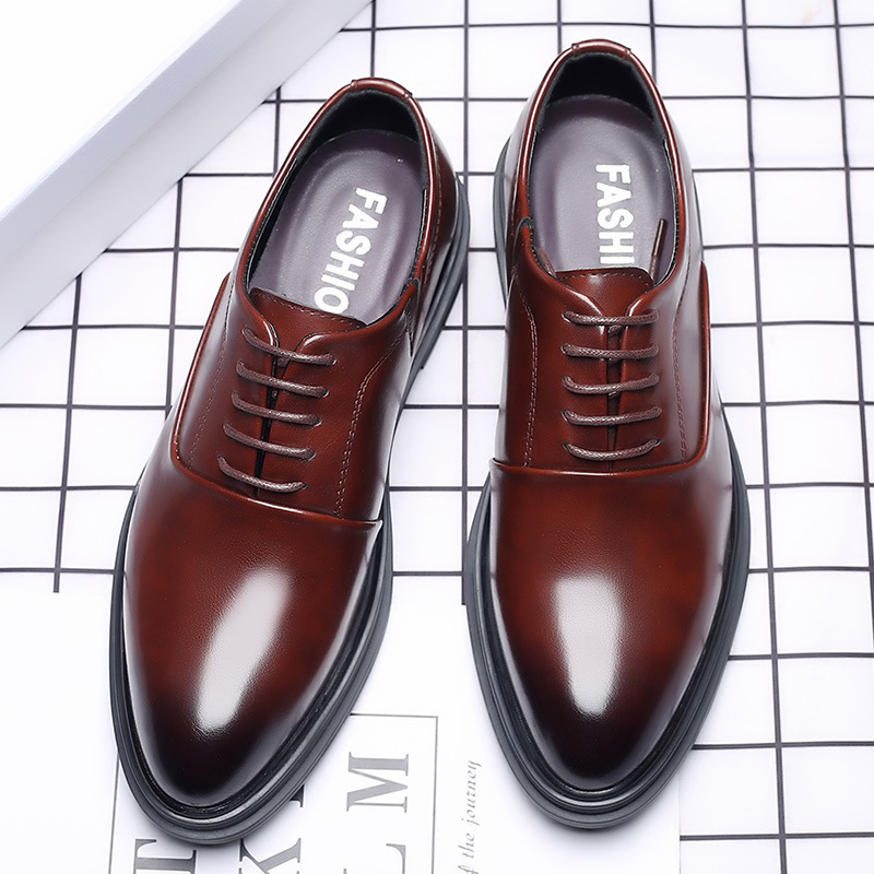 Men Dress Shoes Formal Oxfords - Men Formal Wear Office ulasan dan harga