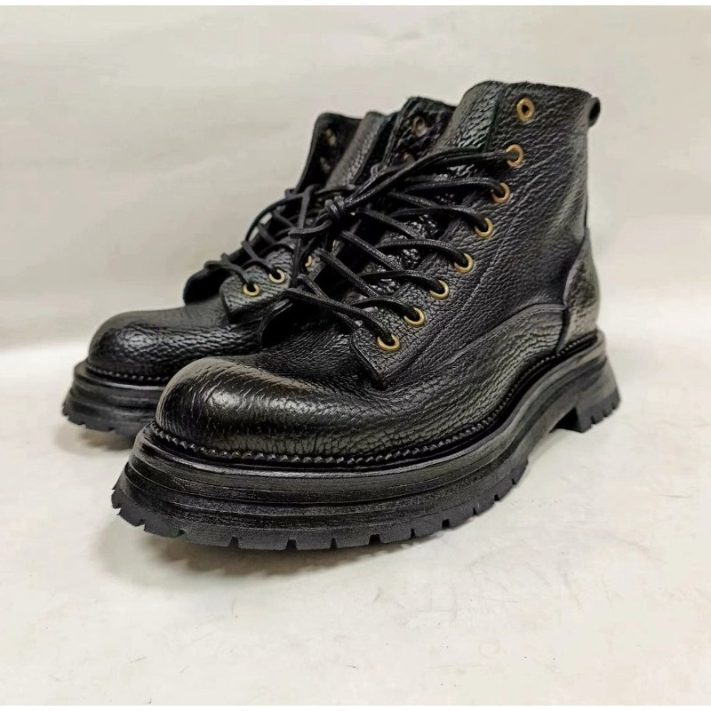 British Style Cowhide Thick So - Men'S Formal Style ulasan dan harga