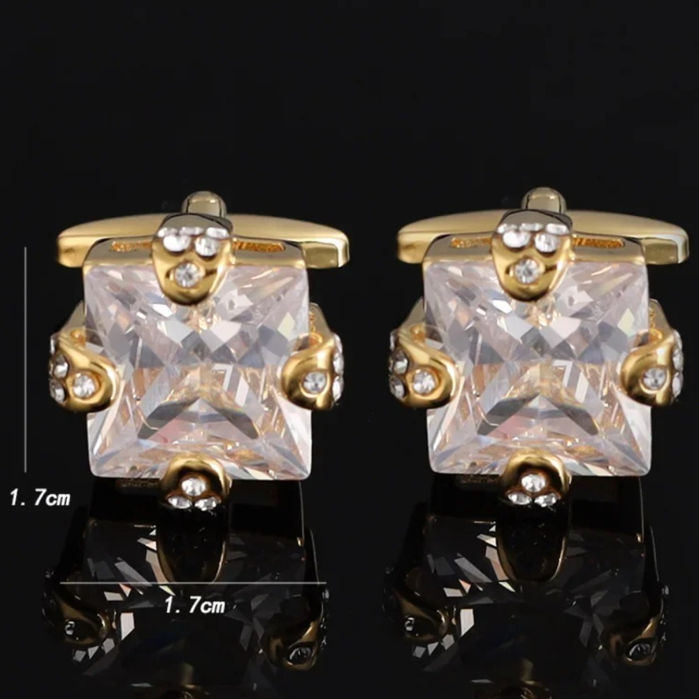 New Men's Luxury Rhinestone Cu - Men'S Formal Wear Jewelry ulasan dan harga