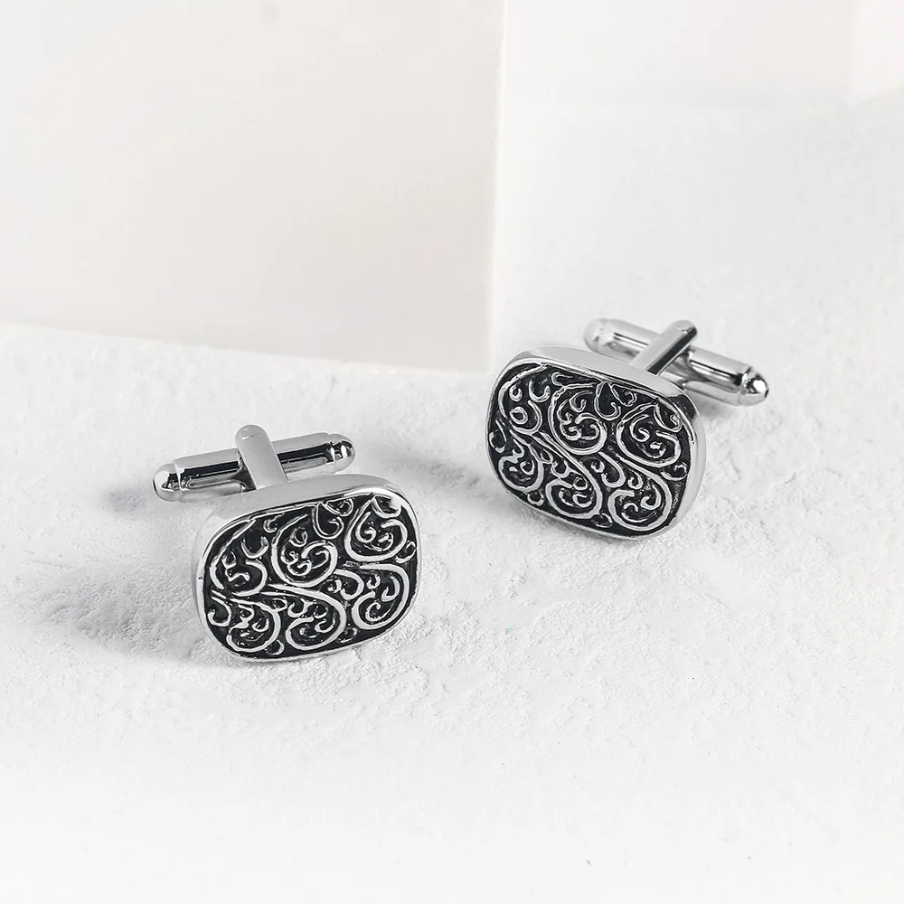 High Quality Gold Cufflinks Vi - Dress Shirt French Cuff ulasan dan harga