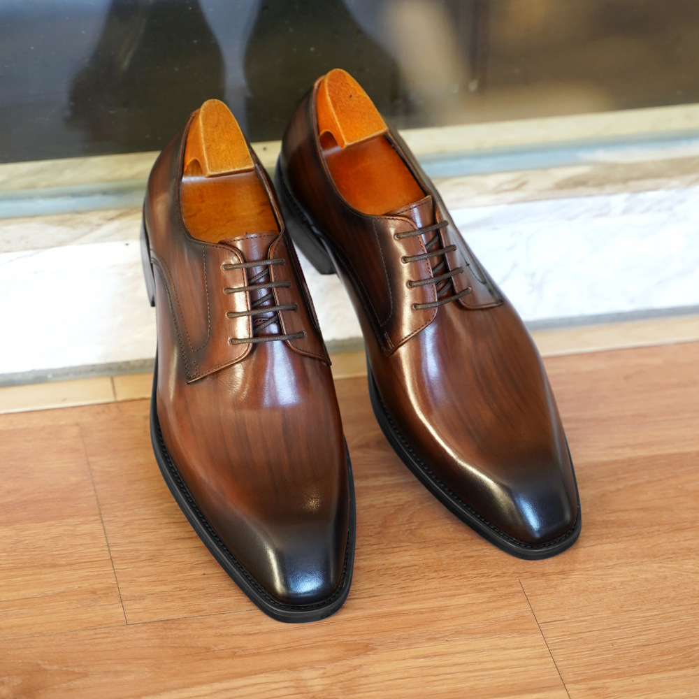 Men's Business Casual Shoes Di - Men Formal Wear Office ulasan dan harga