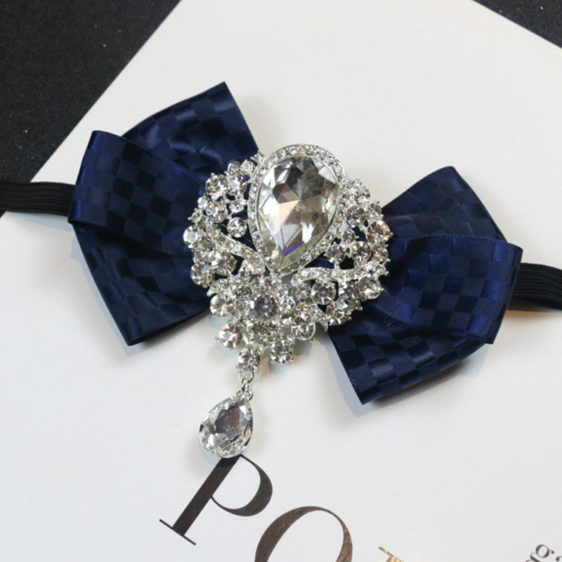 Men's Wedding Rhinestone Bow T - Korean Men Formal Wear ulasan dan harga
