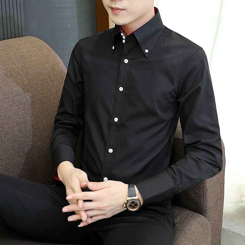 Spring Autumn Men's Executive  - Korean Men Formal Wear ulasan dan harga