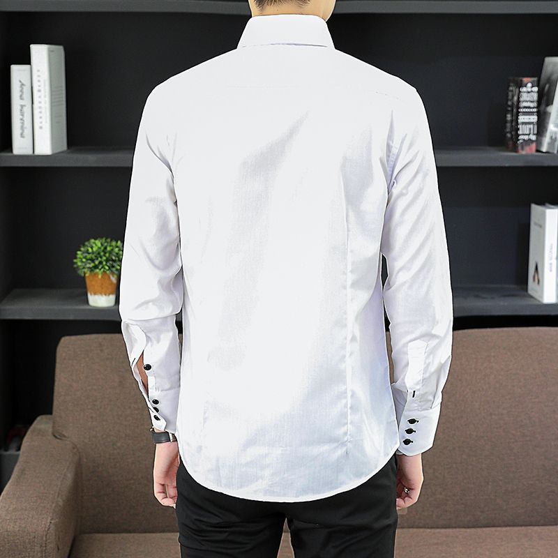 Spring Autumn Men's Executive  - Korean Men Formal Wear ulasan dan harga