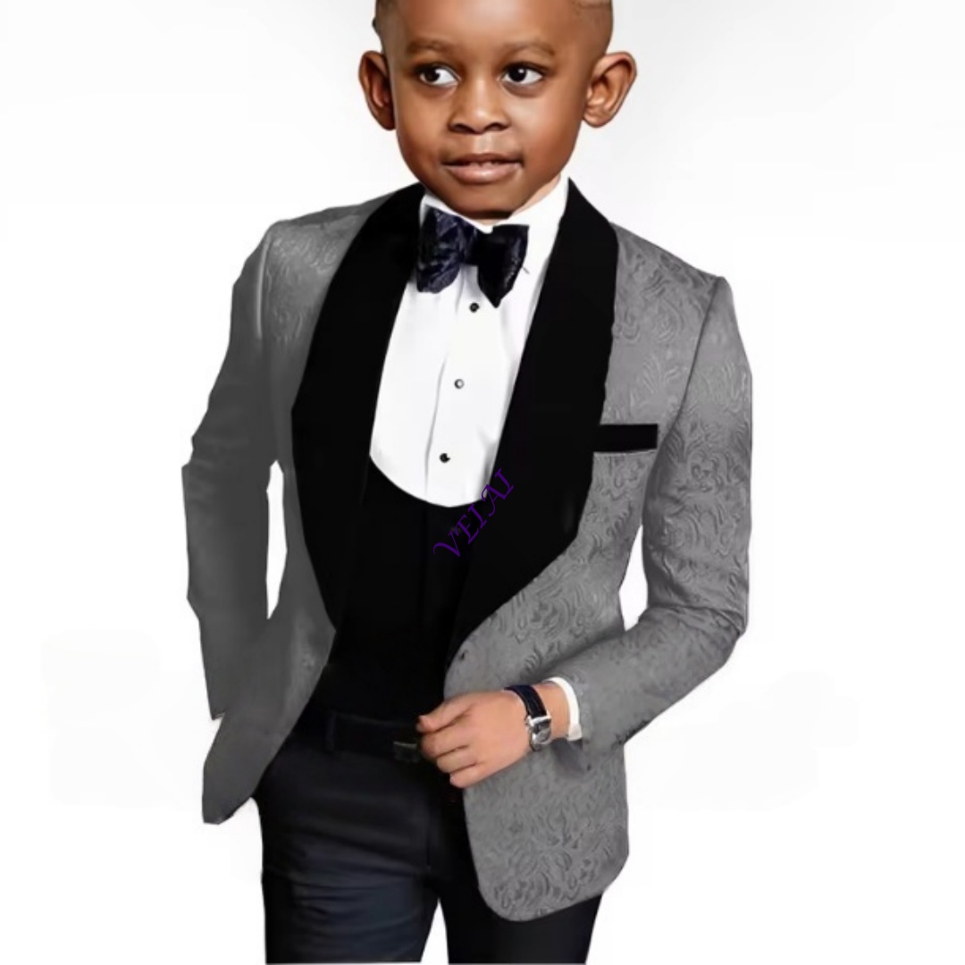 IFashion Floral Three-piece Bo - Formal Wear For Men Kids ulasan dan harga