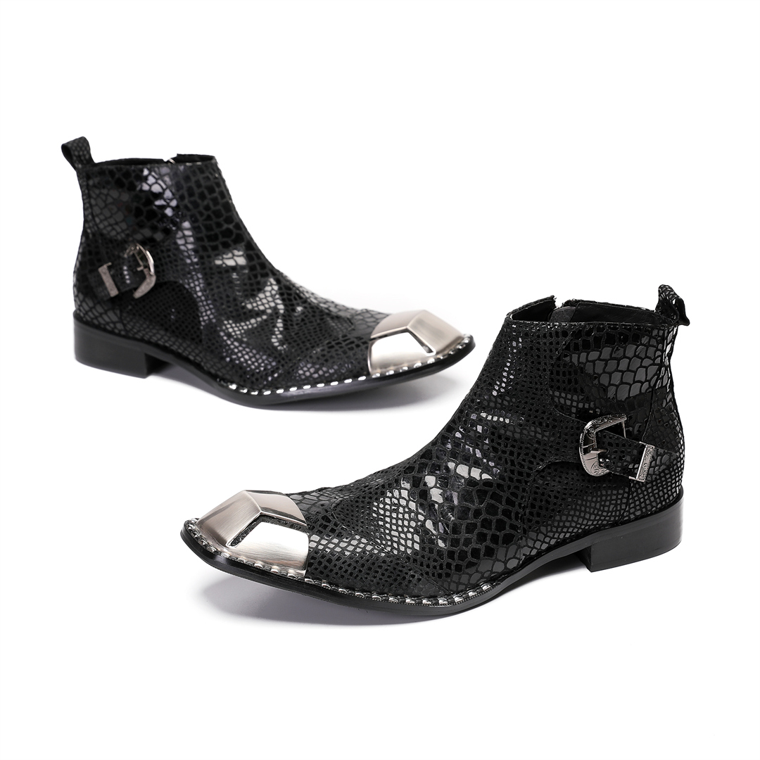 British Black Cow Leather Men  - Men'S Formal Style ulasan dan harga