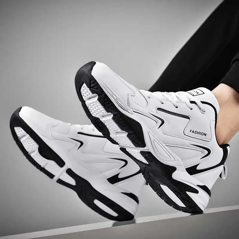 Cold-proof Spring Gym Sneakers - Formal Men Daily Wear Footwear ulasan dan harga