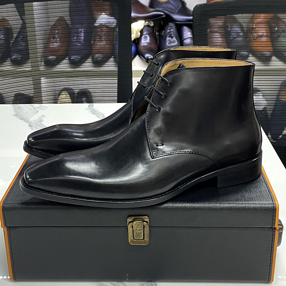 New Fashion Handmade Men's Cas - Korean Men Formal Wear ulasan dan harga