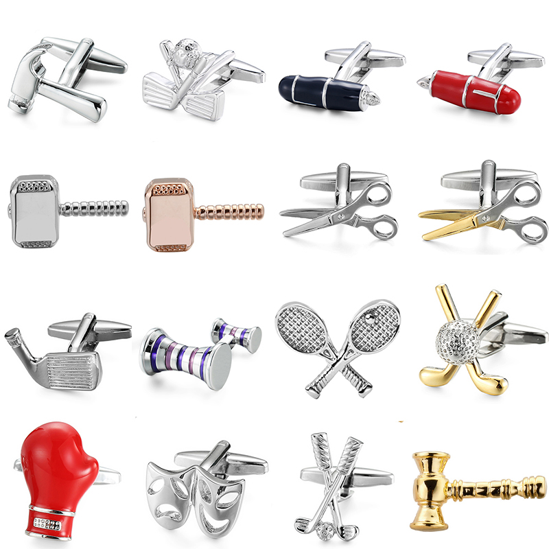 High quality pens hammers mask - Dress Shirt French Cuff ulasan dan harga