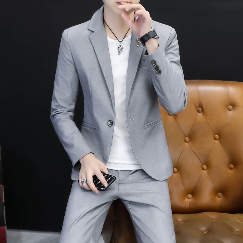 2025 Men's Stylish and Cool Ko - Korean Men Formal Wear ulasan dan harga