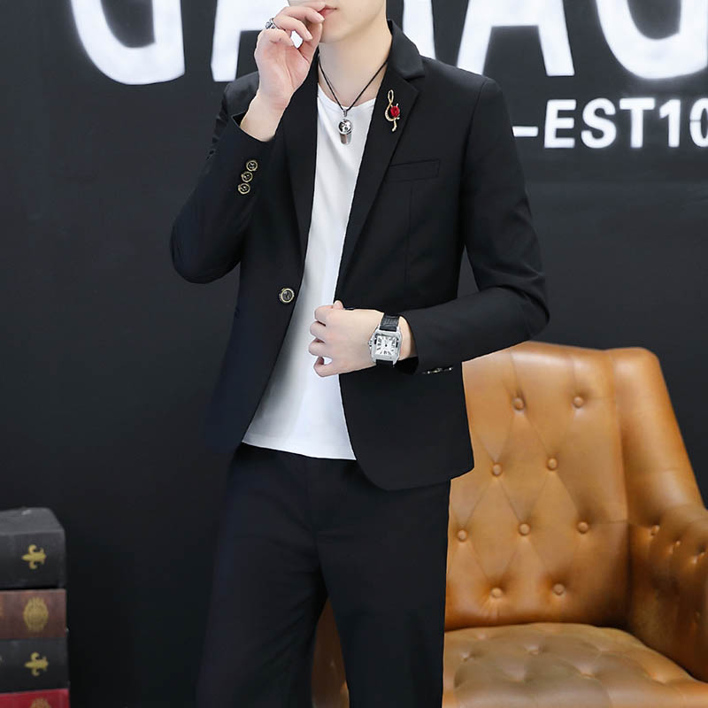 2025 Men's Stylish and Cool Ko - Korean Men Formal Wear ulasan dan harga