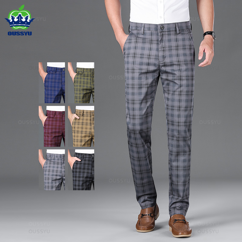 OUSSYU Brand Clothing High Qua - Men'S Formal Style ulasan dan harga