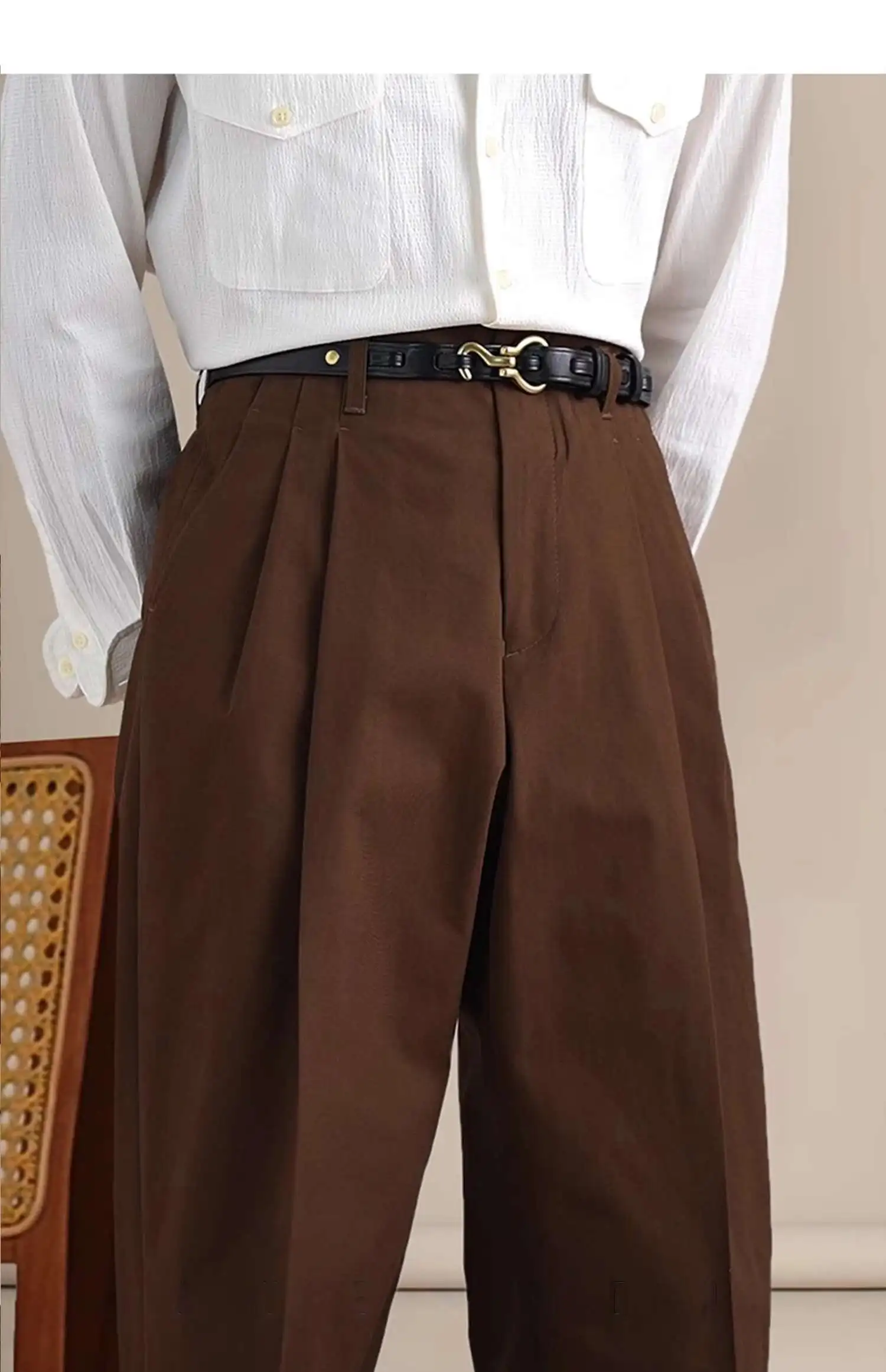 Men Dress Pants Men's Trendy C - Men'S Formal Style ulasan dan harga