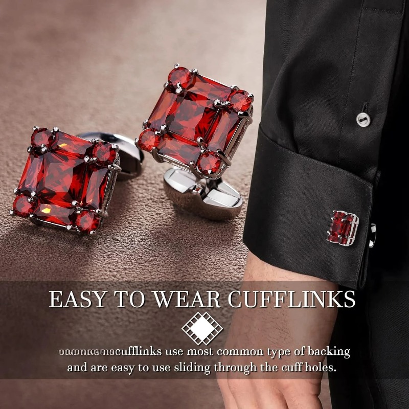 Retro Men's French Suit Cuffli - Dress Shirt French Cuff ulasan dan harga