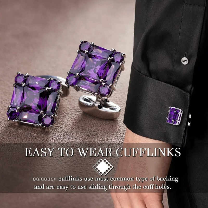 Retro Men's French Suit Cuffli - Dress Shirt French Cuff ulasan dan harga